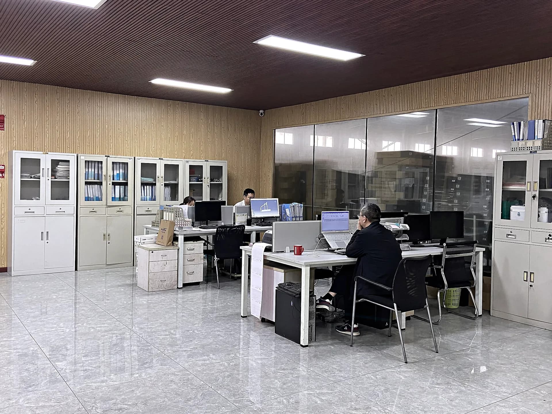 Engineering & sales floor